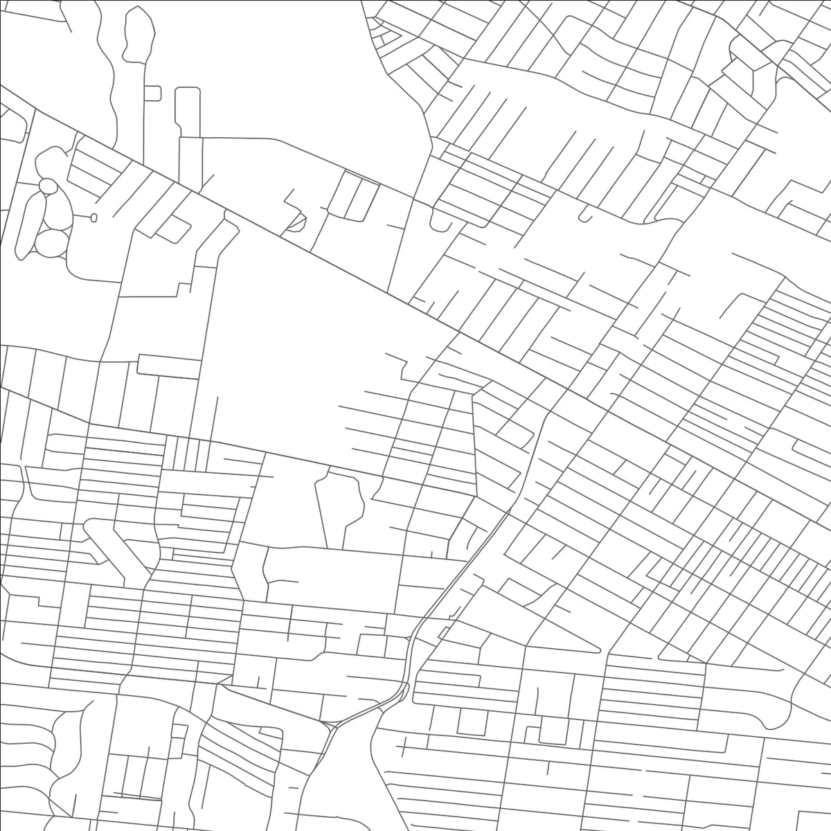 ROAD MAP OF WELLSTON, MISSOURI BY MAPBAKES