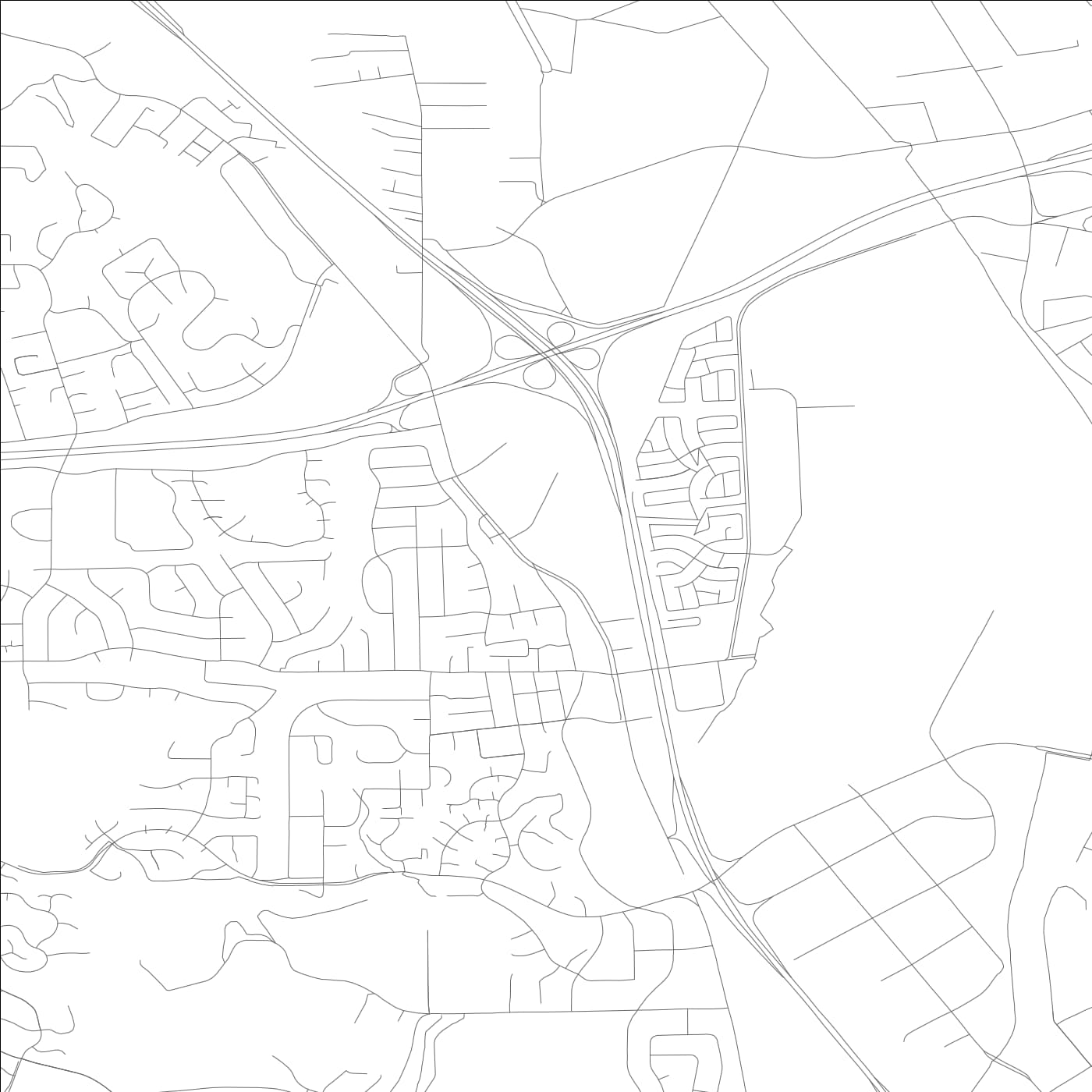 ROAD MAP OF PACHECO, CALIFORNIA BY MAPBAKES