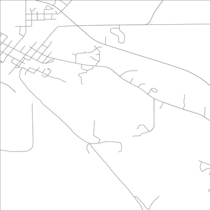 ROAD MAP OF WESTON, MISSOURI BY MAPBAKES