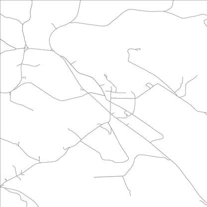 ROAD MAP OF WESTPHALIA, MISSOURI BY MAPBAKES