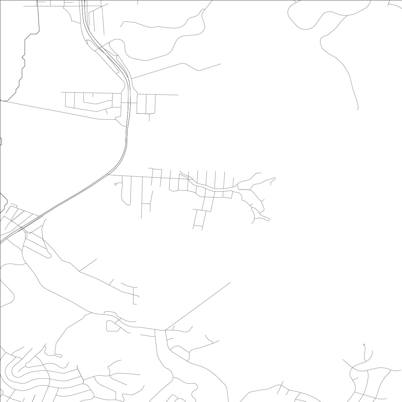 ROAD MAP OF PACIFICA, CALIFORNIA BY MAPBAKES