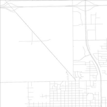 ROAD MAP OF PERU, ILLINOIS BY MAPBAKES