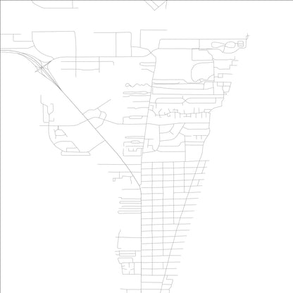 ROAD MAP OF CAPE CANAVERAL, FLORIDA BY MAPBAKES