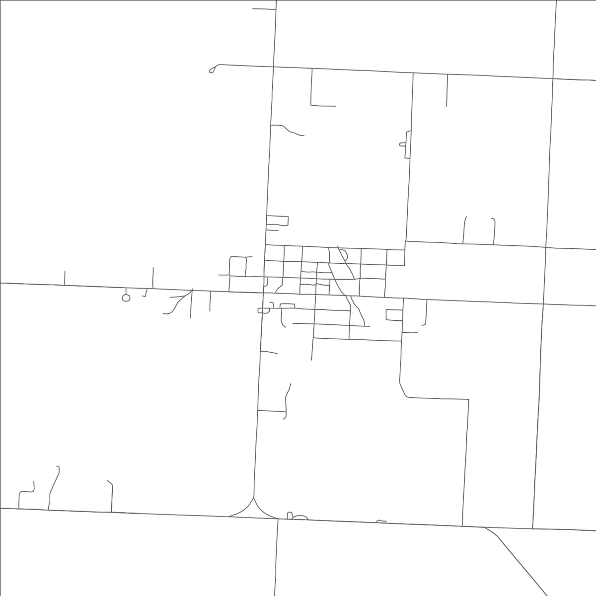 ROAD MAP OF WHEATON, MISSOURI BY MAPBAKES