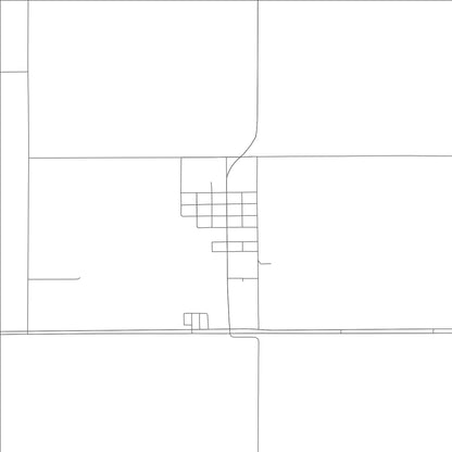 ROAD MAP OF WHEELING, MISSOURI BY MAPBAKES