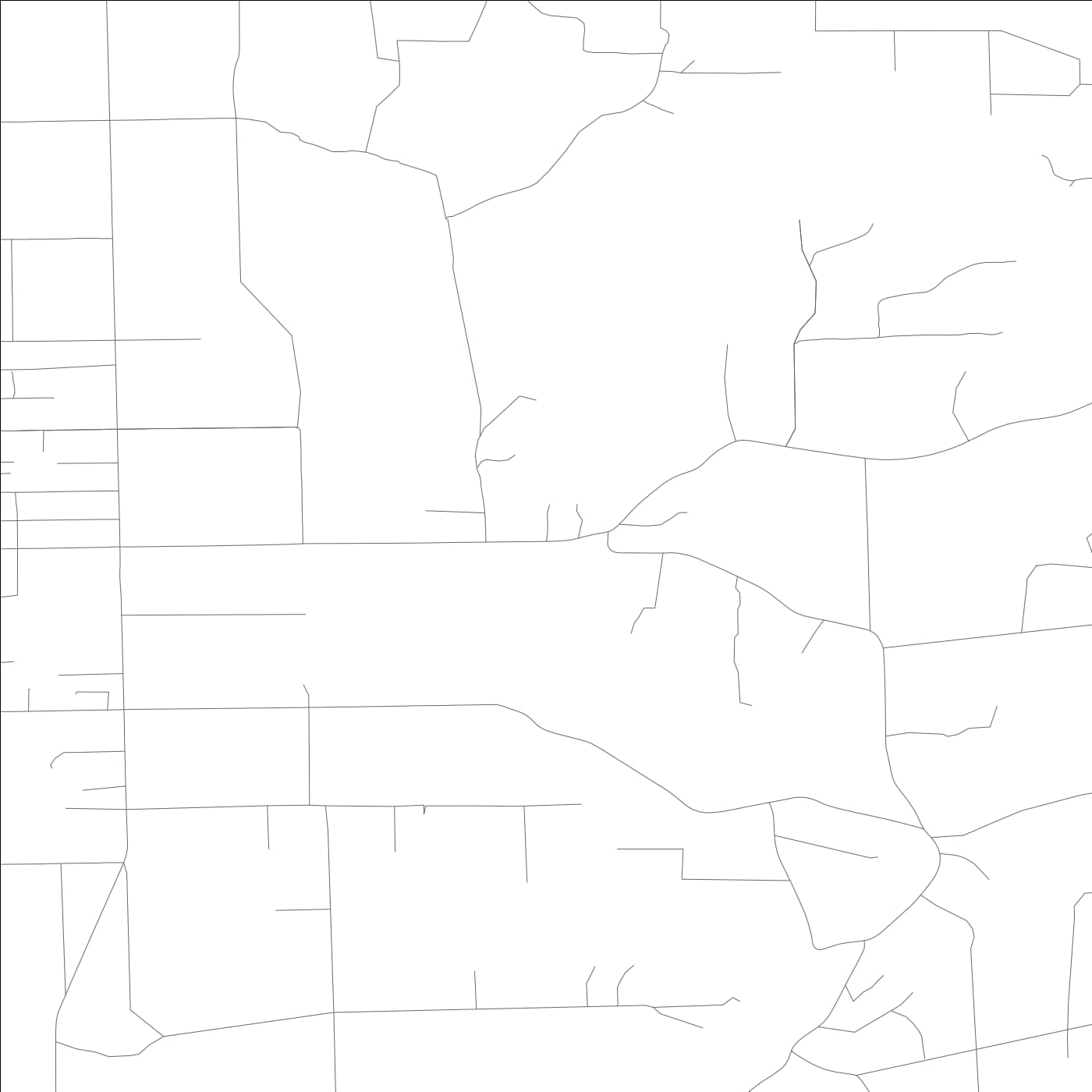 ROAD MAP OF PALERMO, CALIFORNIA BY MAPBAKES