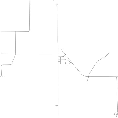 ROAD MAP OF WHITE OAK, MISSOURI BY MAPBAKES
