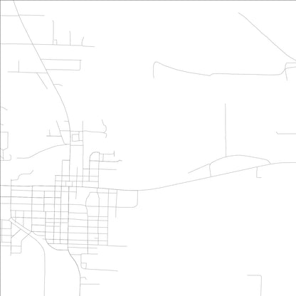 ROAD MAP OF PINCKNEYVILLE, ILLINOIS BY MAPBAKES