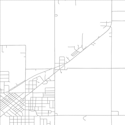 ROAD MAP OF WHITING, MISSOURI BY MAPBAKES