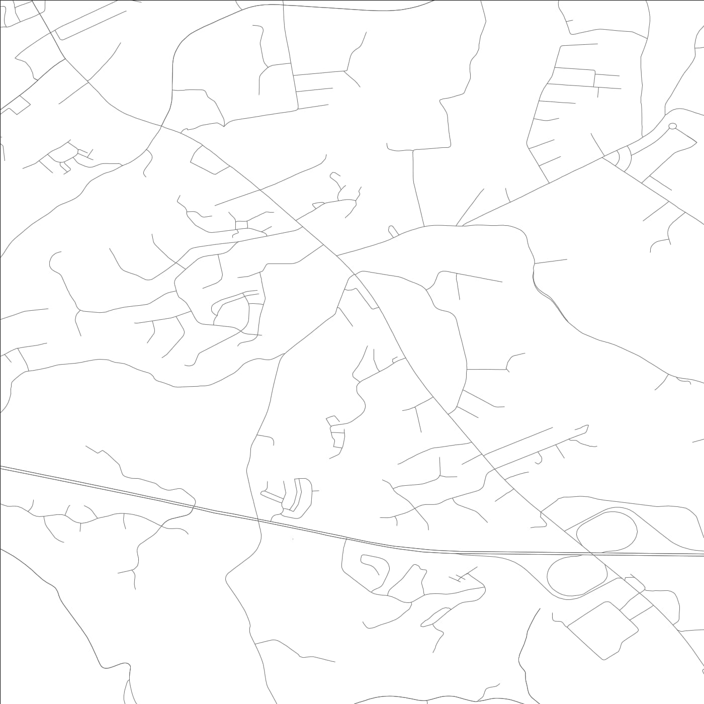 ROAD MAP OF COLD SPRING, KENTUCKY BY MAPBAKES