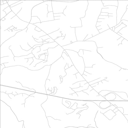 ROAD MAP OF COLD SPRING, KENTUCKY BY MAPBAKES