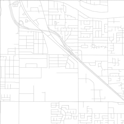 ROAD MAP OF PARKLAWN, CALIFORNIA BY MAPBAKES