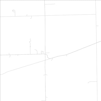ROAD MAP OF PLATTVILLE, ILLINOIS BY MAPBAKES