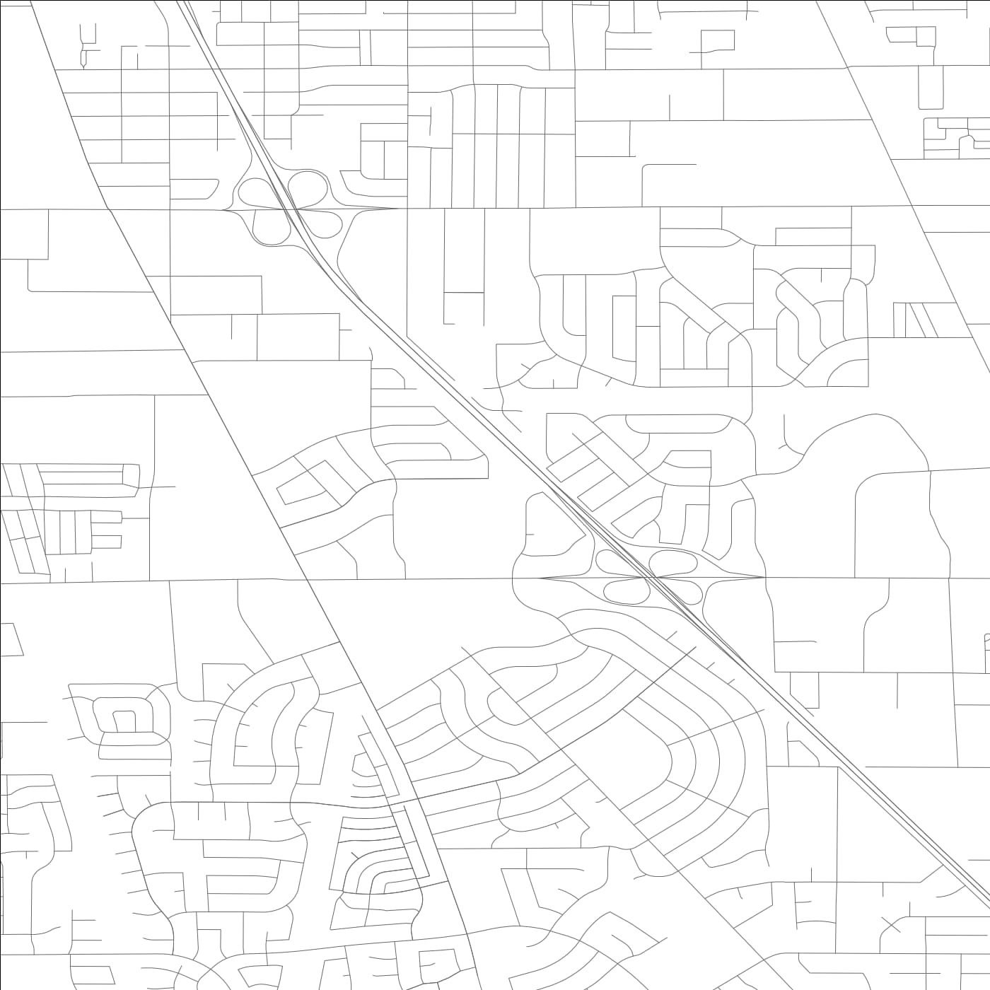 ROAD MAP OF PARKWAY, CALIFORNIA BY MAPBAKES