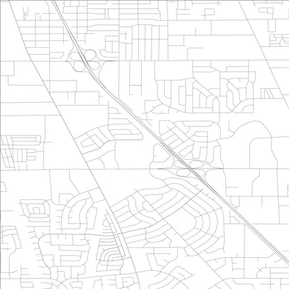 ROAD MAP OF PARKWAY, CALIFORNIA BY MAPBAKES