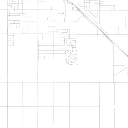 ROAD MAP OF PARKWOOD, CALIFORNIA BY MAPBAKES