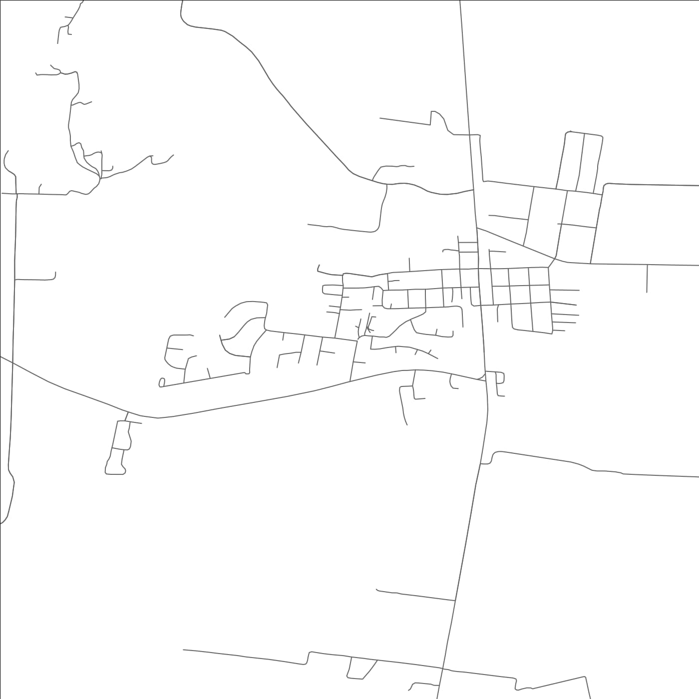 ROAD MAP OF WINFIELD, MISSOURI BY MAPBAKES