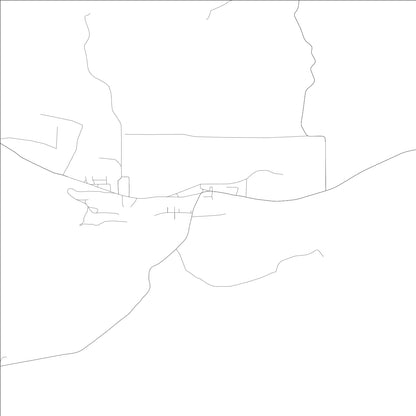 ROAD MAP OF PASKENTA, CALIFORNIA BY MAPBAKES