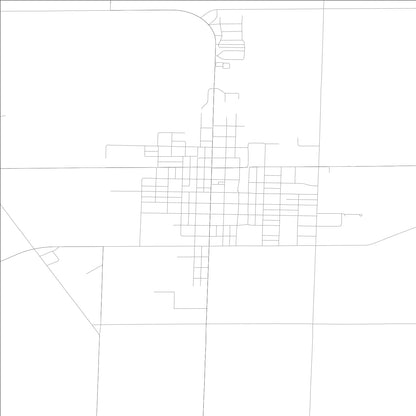 ROAD MAP OF POLO, ILLINOIS BY MAPBAKES