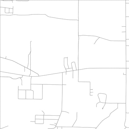 ROAD MAP OF WOOD HEIGHTS, MISSOURI BY MAPBAKES