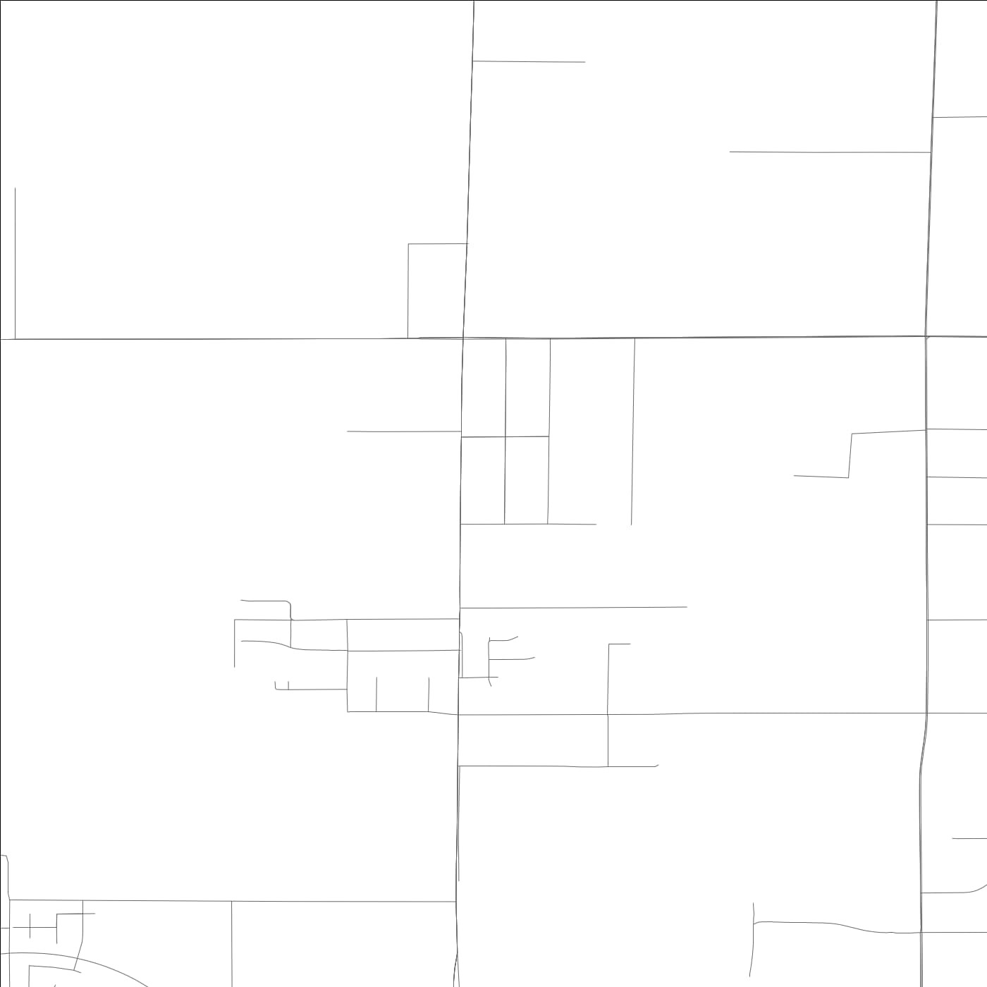 ROAD MAP OF PATTERSON TRACT, CALIFORNIA BY MAPBAKES