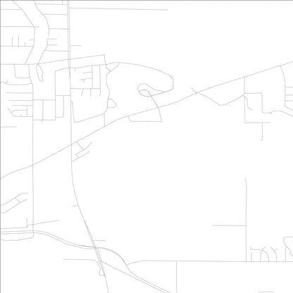 ROAD MAP OF PONTOON BEACH, ILLINOIS BY MAPBAKES