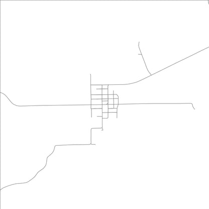 ROAD MAP OF WORTHINGTON, MISSOURI BY MAPBAKES