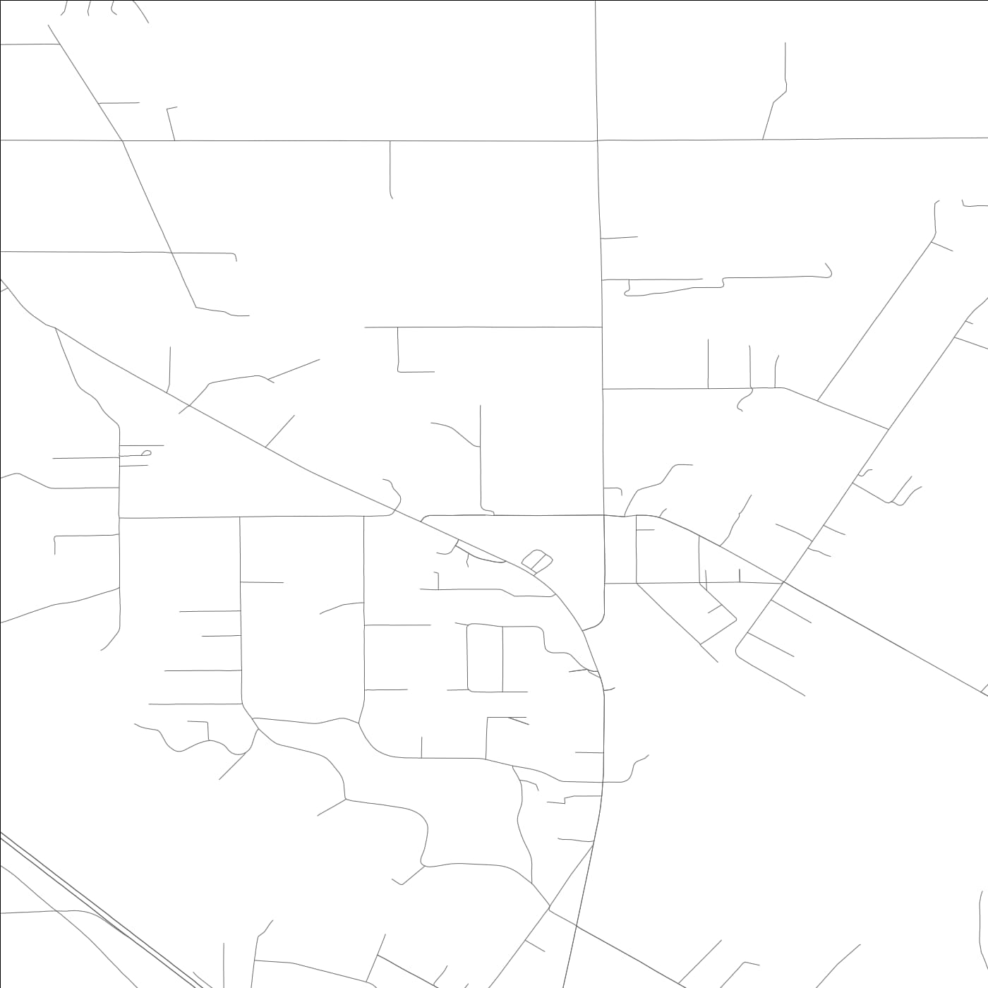 ROAD MAP OF PENNGROVE, CALIFORNIA BY MAPBAKES