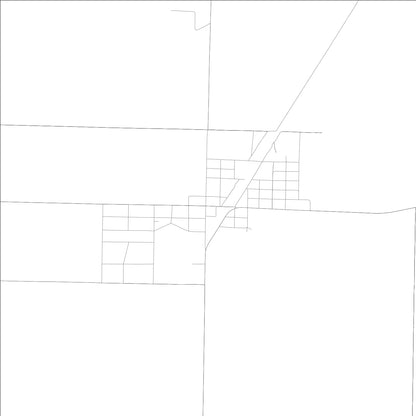 ROAD MAP OF PRAIRIE CITY, ILLINOIS BY MAPBAKES