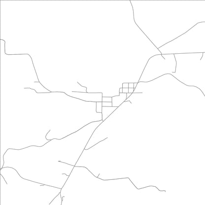 ROAD MAP OF ZALMA, MISSOURI BY MAPBAKES