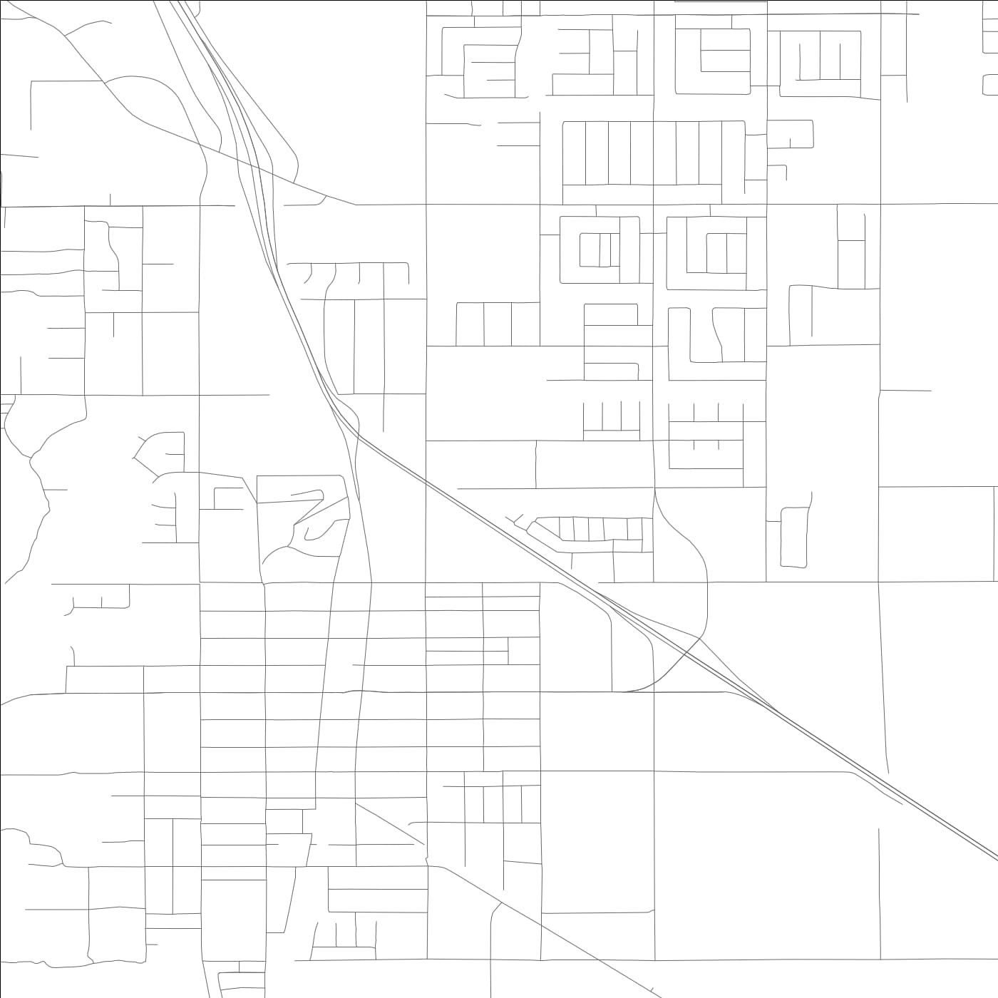 ROAD MAP OF PERRIS, CALIFORNIA BY MAPBAKES