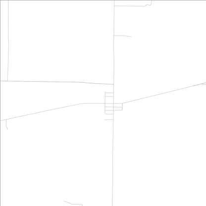 ROAD MAP OF PRAIRIETOWN, ILLINOIS BY MAPBAKES