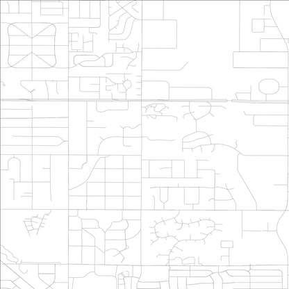ROAD MAP OF PROSPECT HEIGHTS, ILLINOIS BY MAPBAKES