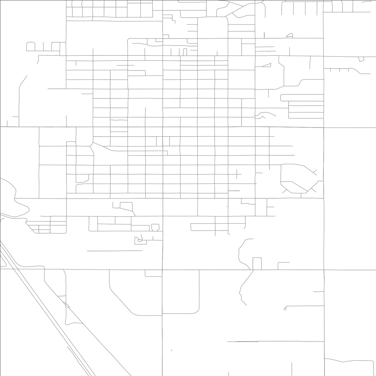 ROAD MAP OF JEROME, IDAHO BY MAPBAKES