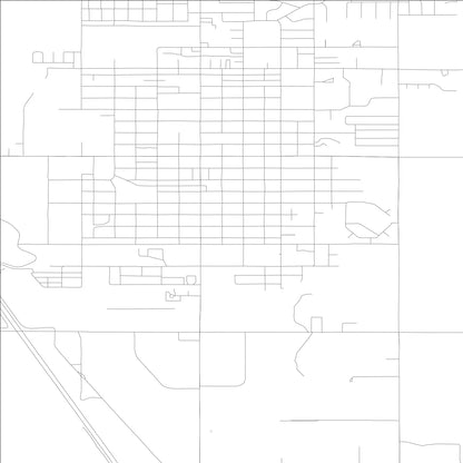 ROAD MAP OF JEROME, IDAHO BY MAPBAKES
