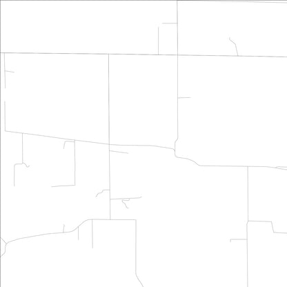 ROAD MAP OF RENTCHLER, ILLINOIS BY MAPBAKES