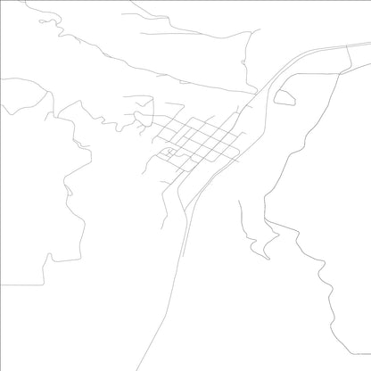 ROAD MAP OF JULIAETTA, IDAHO BY MAPBAKES