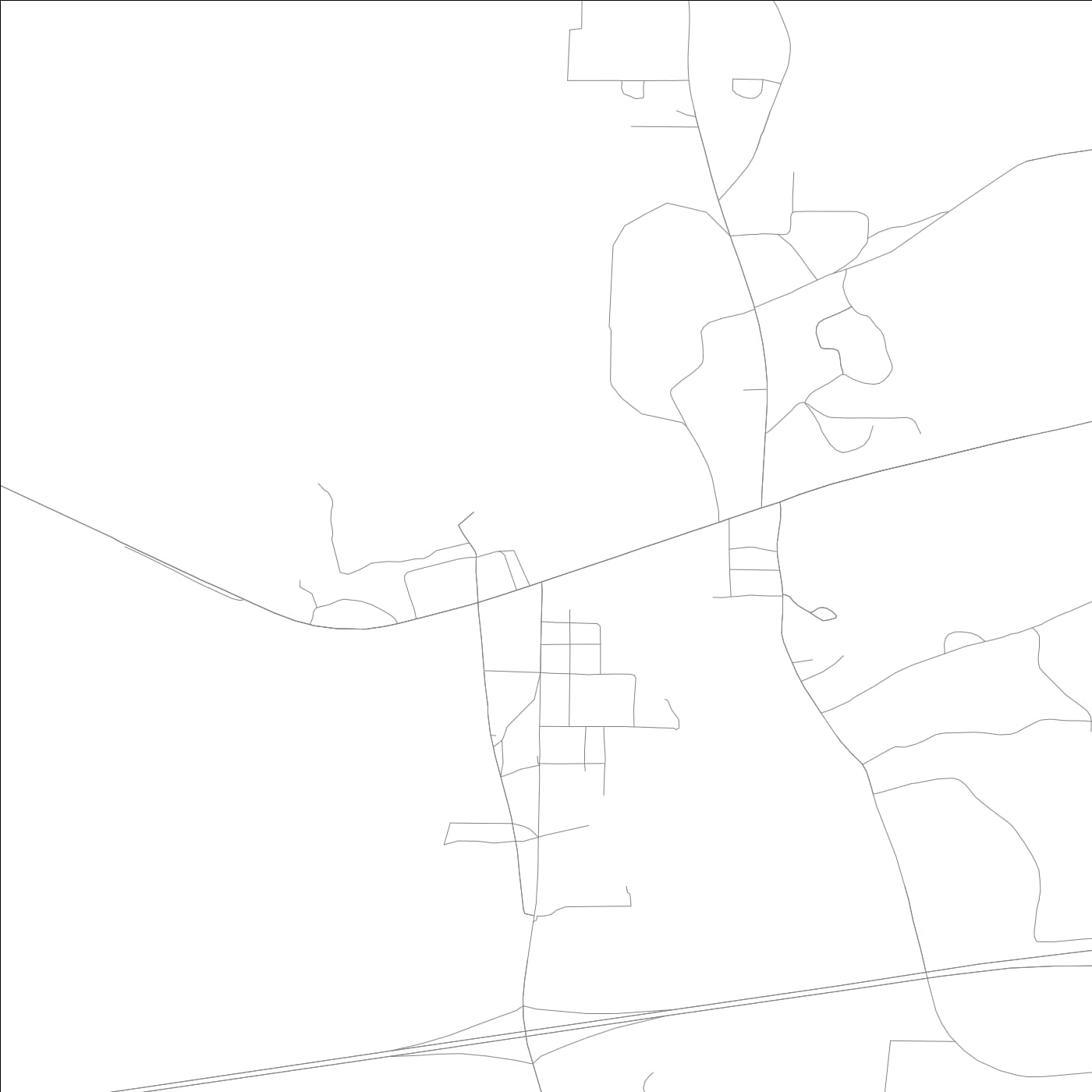 ROAD MAP OF CARYVILLE, FLORIDA BY MAPBAKES