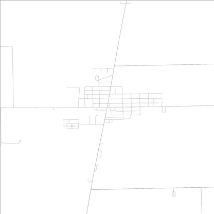 ROAD MAP OF RIDGE FARM, ILLINOIS BY MAPBAKES