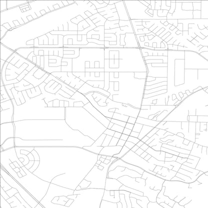 ROAD MAP OF PLEASANTON, CALIFORNIA BY MAPBAKES