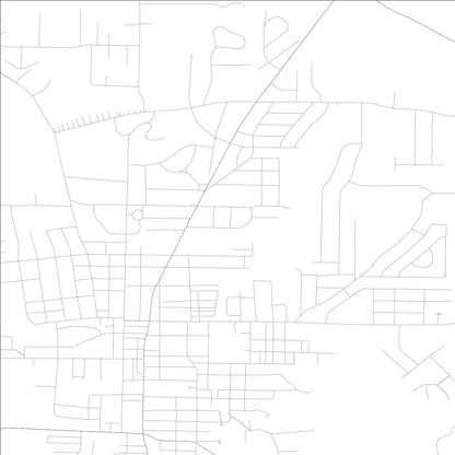 ROAD MAP OF CEDARTOWN, GEORGIA BY MAPBAKES