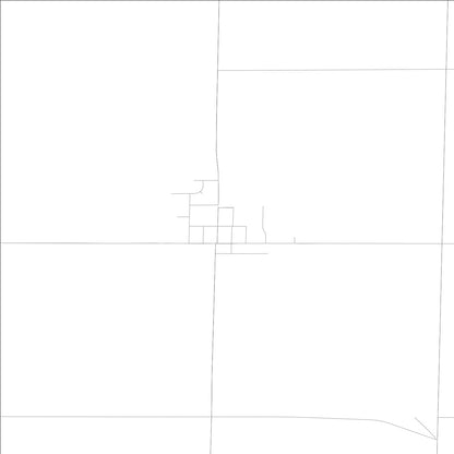 ROAD MAP OF RIO, ILLINOIS BY MAPBAKES