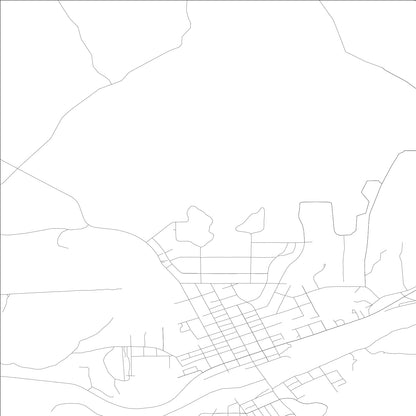 ROAD MAP OF PORTOLA, CALIFORNIA BY MAPBAKES