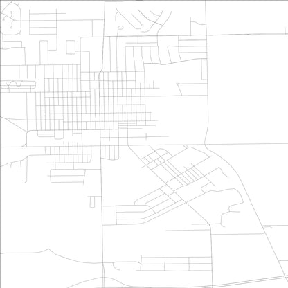 ROAD MAP OF ROCHELLE, ILLINOIS BY MAPBAKES
