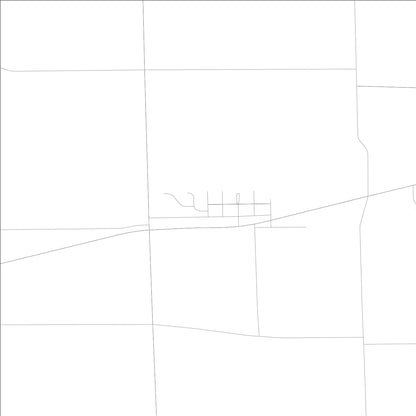 ROAD MAP OF ROCK CITY, ILLINOIS BY MAPBAKES