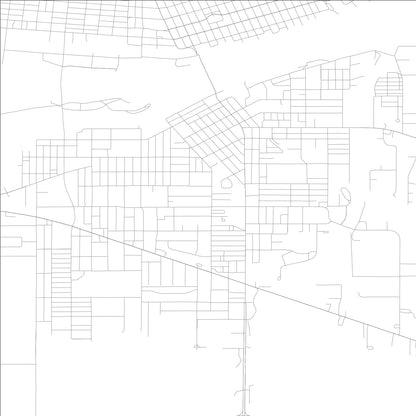 ROAD MAP OF ROCK FALLS, ILLINOIS BY MAPBAKES