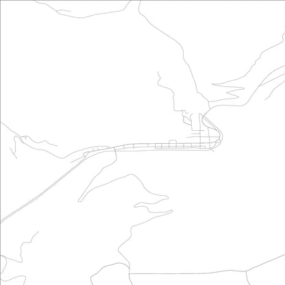 ROAD MAP OF KENDRICK, IDAHO BY MAPBAKES