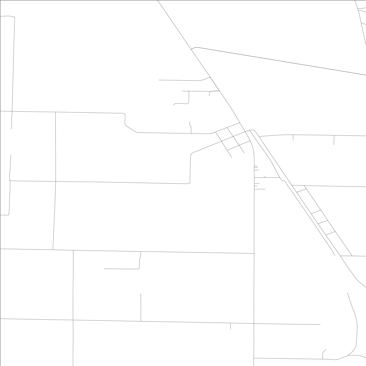 ROAD MAP OF PROBERTA, CALIFORNIA BY MAPBAKES