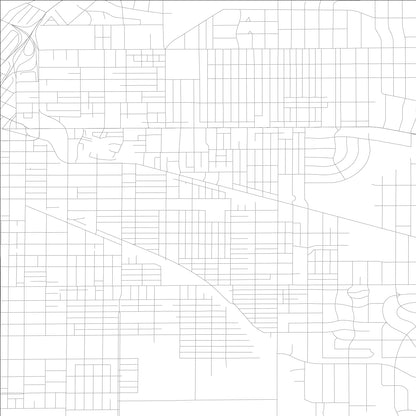 ROAD MAP OF ROCKFORD, ILLINOIS BY MAPBAKES