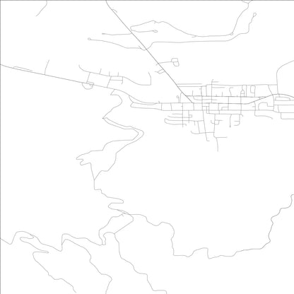 ROAD MAP OF QUINCY, CALIFORNIA BY MAPBAKES